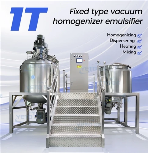 Hvordan vælger man en vakuumemulgeringsmaskine?